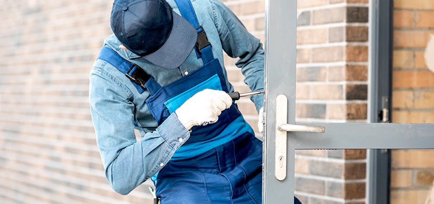 Pivot Storefront Door Locks Installation in West Covina, California